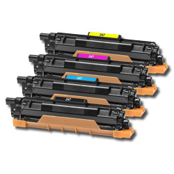 Brother TN247CMYK - Pack de 4 toners compatibles