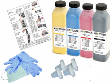 Brother TN243 TN247 - Kit de recharge toner compatible 4 couleurs