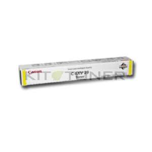 Canon CEXV29 - Cartouche toner d'origine jaune 2802B002